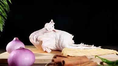 烧鸡各类食材合集视频的预览图